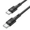 Datový / nabíjecí kabel USB-C / USB-C 1m 60W černý - HOCO X83