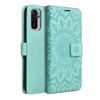 Puzdro / obal pre Xiaomi Redmi 9C / 9C NFC zelené / mandala - kniha Forcell MEZZO Book