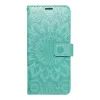 Pouzdro / obal na Xiaomi Redmi 14C mandala zelené - knížkové MEZZO Book