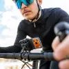 Univerzální držák mobilního telefonu na motorku a kolo FIXED Bikee Anti-Shock s antivibračním modulem, černý