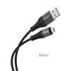 Nabíjecí datový kabel Micro X38 1 metr černý - HOCO