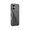Obal / kryt na Apple iPhone 17 průhledný-černý - Nillkin Nature TPU PRO Magnetic