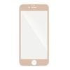 Tvrdené / ochranné sklo Apple iPhone 7 / 8 zlaté - MG 5D Full Glue Full Glue