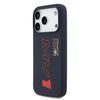 Obal / kryt na Apple iPhone 17 Pro modrý - Red Bull Silicone MV1 MagSafe