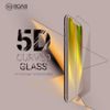 Tvrzené / ochranné sklo Huawei Y5p černé - 5D Full Glue Roar Glass