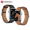 Silikonový řemínek na APPLE Watch 38 / 40 / 41 mm hnědý - FORCELL F-DESIGN FA20 eco