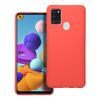Obal / kryt na Samsung Galaxy A21S růžový - Forcell Silicone Lite