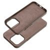 Obal / kryt na Apple iPhone 13 Pro hnědý - WOVEN MAG COVER