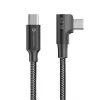 Kabel USB-C/USB-C QC4.0 PD 3A 60W 1,2m černý - Forcell F-Energy