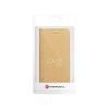 Puzdro / obal pre Samsung Galaxy A20s zlatý - Luna Book Silver