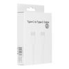 Kabel USB Typ-C - Typ-C 1M PD60W 3A - bílý + krabička