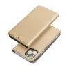 Pouzdro / obal na MOTOROLA G75 zlaté - knížkové SMART Book