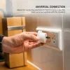Adaptér FIXED pro zapojení EU, UK, US, AUS nabíječek do USA zásuvek, bílý
