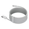 Kabel USB / Lightning 1,5m bílý 2ks - Baseus Simple Wisdom