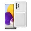 Obal / kryt pre Samsung Galaxy A72 biely - Forcell Card