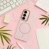 Obal / kryt na Samsung Galaxy A57 růžový - Frame MagCover