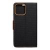 Puzdro / obal pre Apple iPhone 13 Pro Max čierne - kniha Canvas Book Case