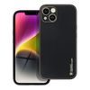 Obal / kryt na Apple iPhone 14 ( 6.1 ) černý Forcell LEATHER