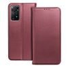 Pouzdro / obal na Motorola G35 5G burgundy - knížkové Smart Magneto