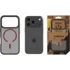 Obal / kryt na Apple iPhone 17 Pro černo-červený - Tactical MagForce Hyperstealth 2.0
