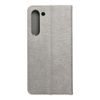 Puzdro / obal na Samsung Galaxy S23 Plus strieborný - kniha LUNA Book