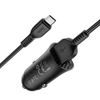 Nabíjačka do auta 18W s 2xUSB/micro USB káblom Z39 čierna - HOCO