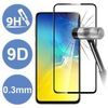 Tvrzené / ochranné sklo Huawei P40 Lite E černé - 9D plné lepení