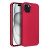 Obal / kryt na Apple iPhone 15 Plus tmavě růžový - FRAME