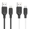Kabel USB A to Micro USB 2,4A X90 1m černý - HOCO