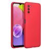 Obal / kryt pre Samsung Galaxy A03s červený - Forcell SOFT
