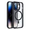 Obal / kryt na Apple iPhone 14 Pro čierne - Matný kryt Mag Cover