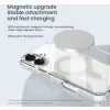 Obal / kryt na Apple iPhone 17 průhledný-černý - Nillkin Nature TPU PRO Magnetic