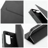 Pouzdro / obal na Samsung Galaxy A13 4G černý carbon - knížkové Forcell LUNA Carbon