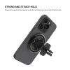 Magnetický kovový držák FIXED MagMount Vent do ventilace s podporou MagSafe, černý