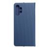 Puzdro / obal na Samsung Galaxy A13 4G modrý - kniha Forcell LUNA Carbon
