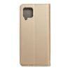 Pouzdro / obal na Samsung Galaxy A42 5G zlaté - knížkové Smart Case Book
