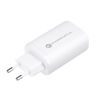 Síťová nabíječka GaN 65W 2x USB typ C i 1x USB A - 3A PD/QC - Forcell