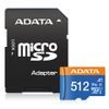 Adata 512GB micro SDXC UHS-I U1 / Class 10 + Adaptér