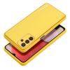 Obal / kryt na Samsung Galaxy A13 5G / A04S žlutý - Forcell LEATHER Case