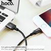 Nabíjecí lightning kabel 1m černý - HOCO