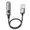 Zapalovač do USB A UA30 0,3 m HOCO