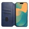 Pouzdro / obal na Apple iPhone 17 Pro modré - knížkové Cubic Book