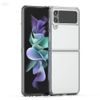 Obal / kryt pre Samsung Galaxy Z flip 3 5G transparentný - Forcell FOCUS Case