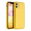 Obal / kryt pre Apple iPhone 11 ( 6,1" ) žlté - Forcell LEATHER