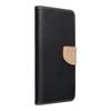 Puzdro / obal pre Xiaomi Redmi Note 11 / 11S čierne / zlaté - kniha Fancy