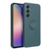 Obal / kryt na Samsung Galaxy A54 5G zelený - SILICONE RING