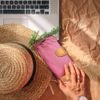 Pouzdro / obal na Xiaomi Redmi Note 11 5G / Note 11T 5G / Poco M4 Pro 5G růžové knížkové CANVAS Book