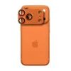 Tvrzené / ochranné sklo kamery Apple iPhone 17 PRO oranžové - Metal Glass
