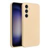 Obal / kryt na Samsung Galaxy S23 FE zlatý - METALLIC