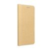 Puzdro / obal pre Samsung Galaxy A20s zlatý - Luna Book Silver